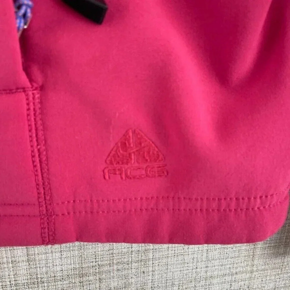 NIke ACG Full zip Jacket Womens L pink 4017 - Picture 4 of 8
